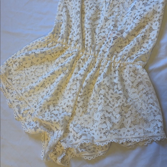 Sheer All Over Lace Lingerie Romper - Picture 4 of 7